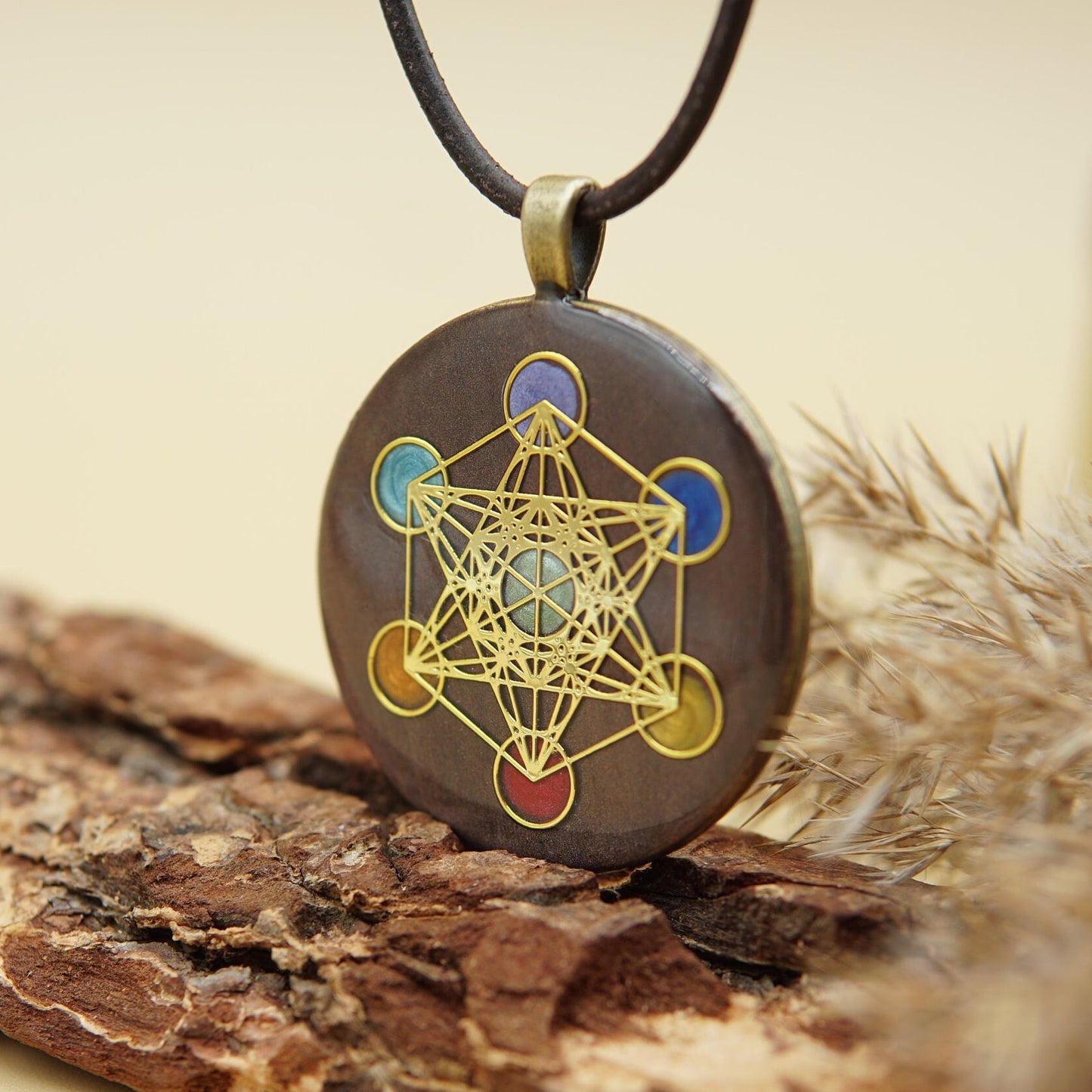 Metatron Orgonite – Chakra Amulet for Balance, Lightwork & Protection