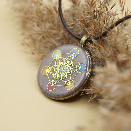 Metatron Orgonite – Chakra Amulet for Balance, Lightwork & Protection