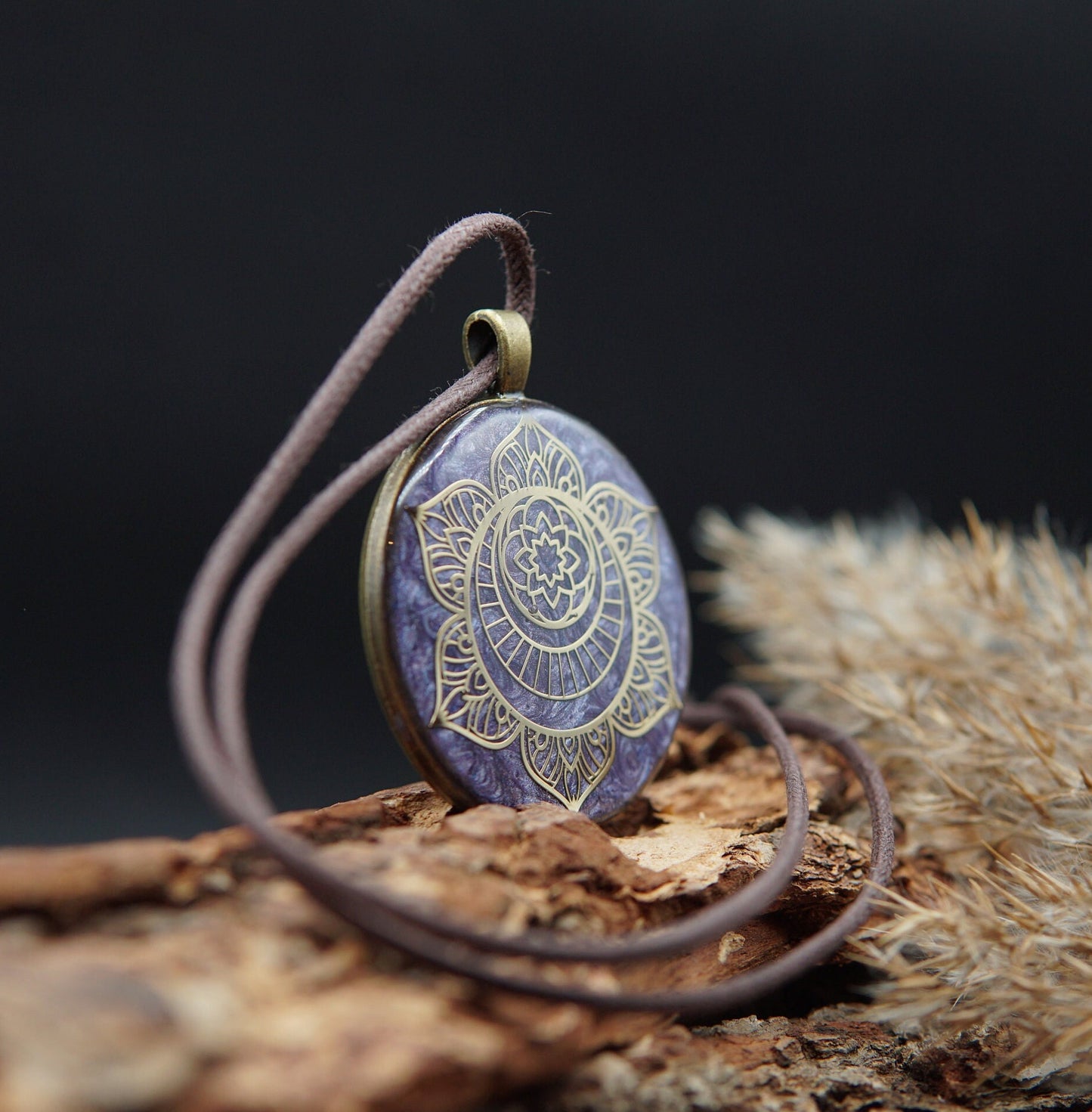 Chakra Mandala Orgonite Amulet – Creativity & Spirituality Energy Talisman Svadhishthana