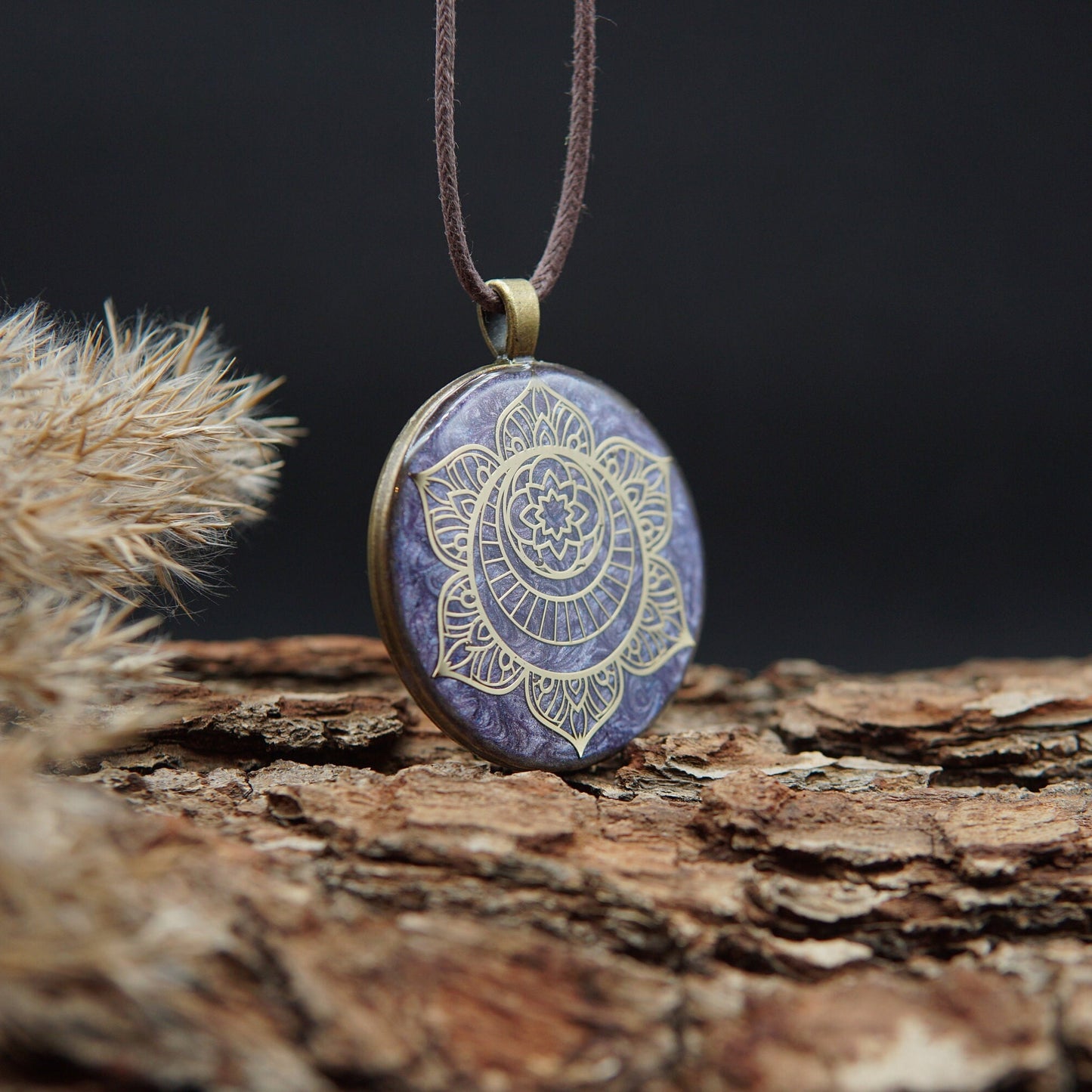 Chakra Mandala Orgonite Amulet – Creativity & Spirituality Energy Talisman Svadhishthana