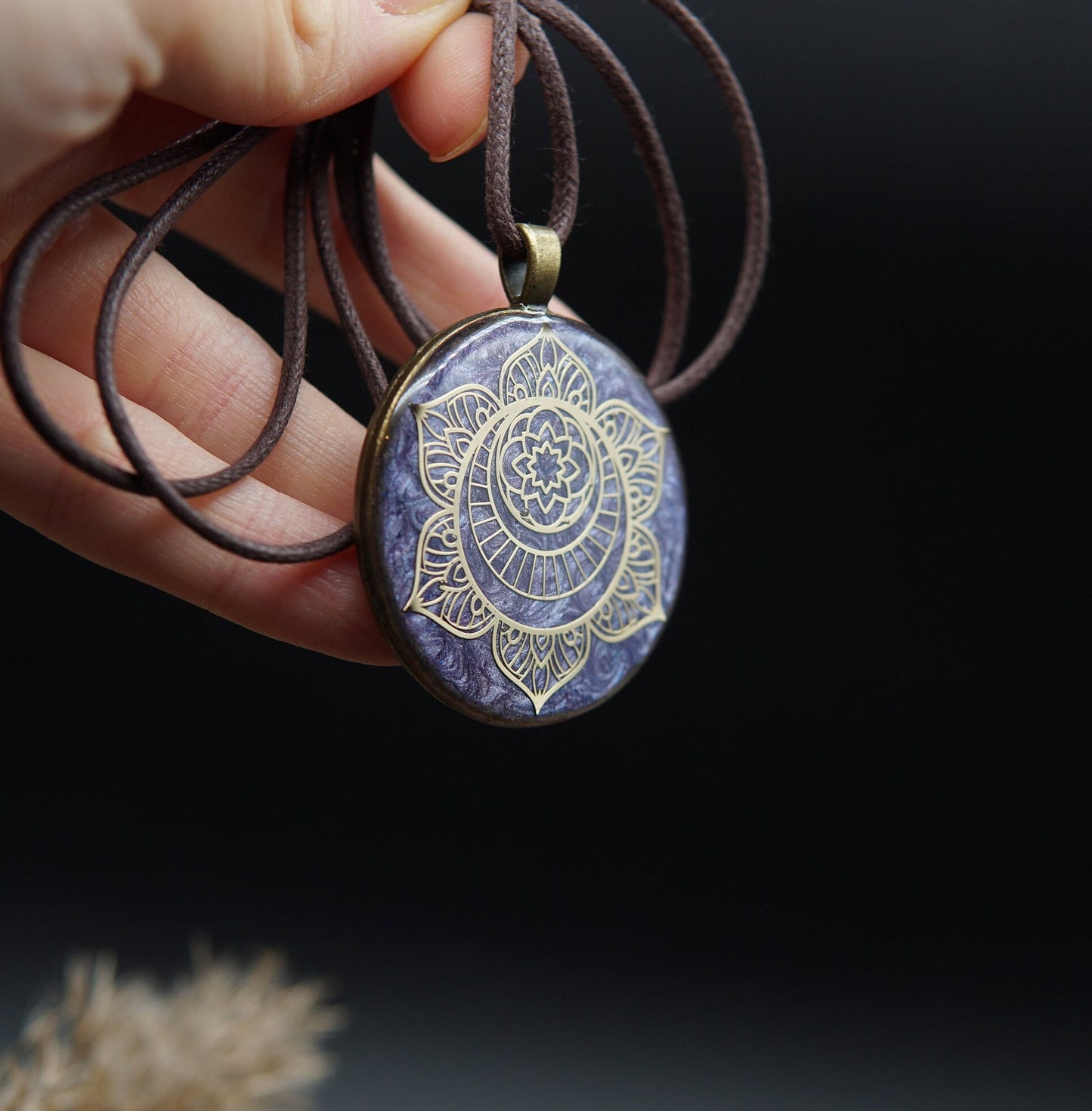 Chakra Mandala Orgonite Amulet – Creativity & Spirituality Energy Talisman Svadhishthana