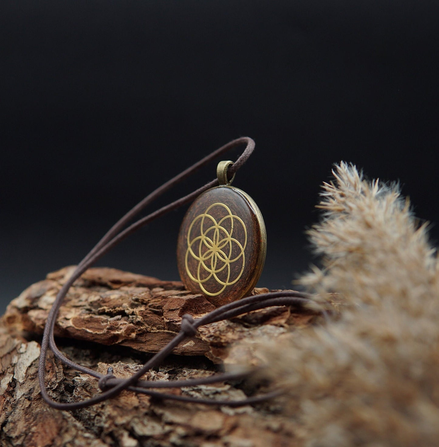 Saat des Lebens Orgonit Amulett – Unisex Talisman für Harmonie & Einheit