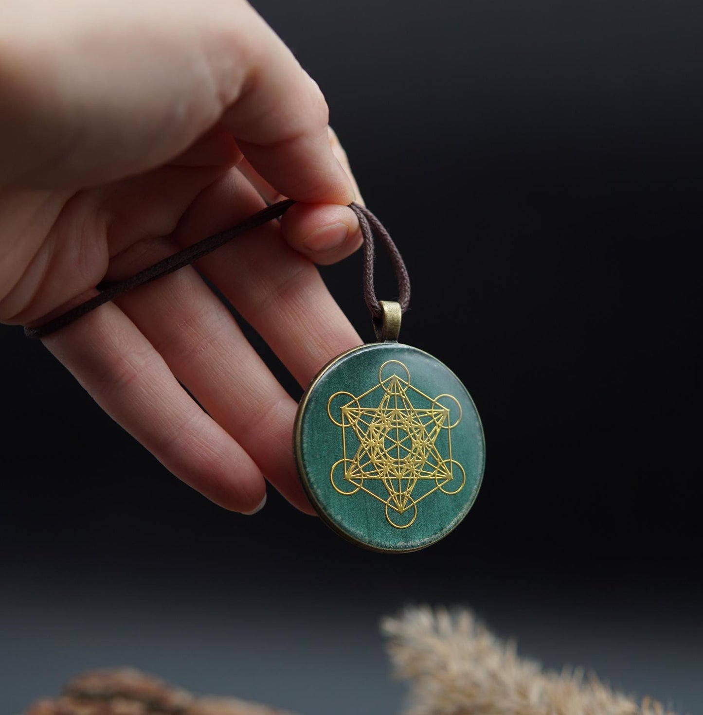 Metatron Orgonit – Energieanhänger für Schutz, Chakra-Ausgleich & Klarheit