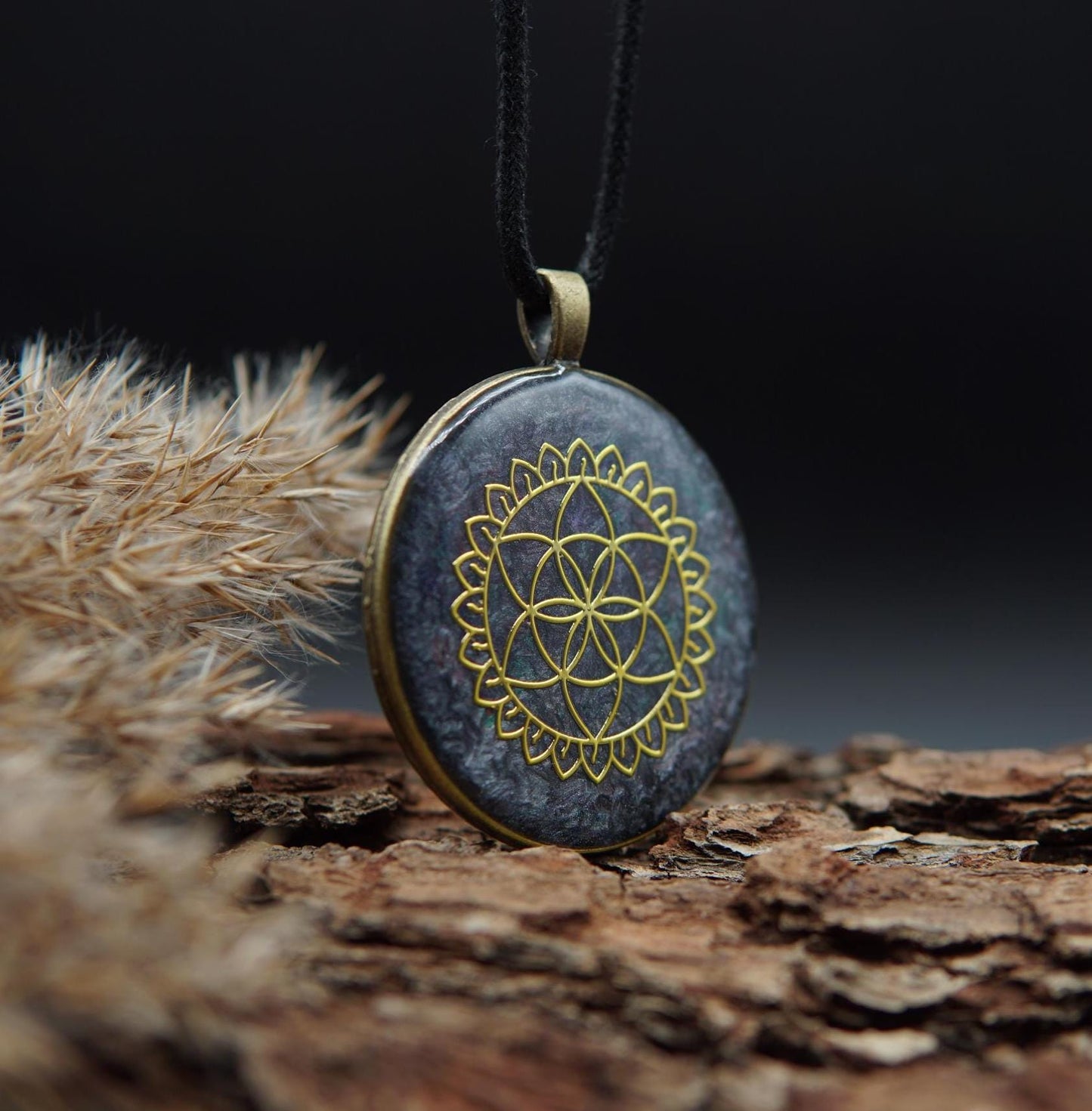 Saat des Lebens Orgonit Anhänger – Harmonie & Einheit Unisex Geschenk