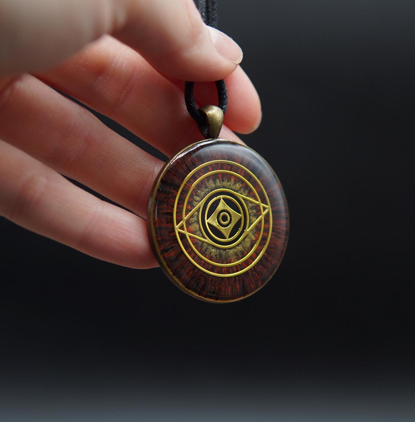 Orgonite Pendant – Sacred Geometry for Prana, Chi & Spiritual Balance