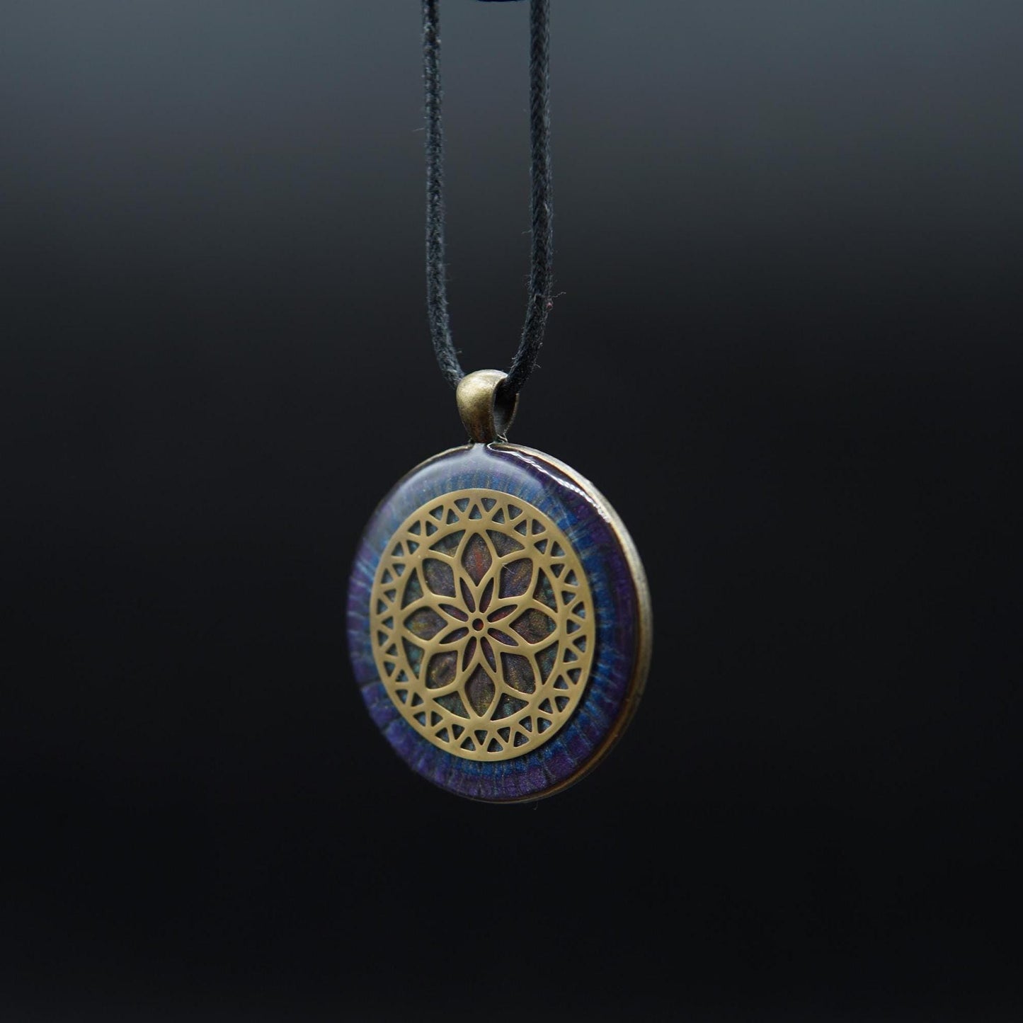 Mandala Orgonit Amulett – Talisman für Schutz & spirituelle Energie