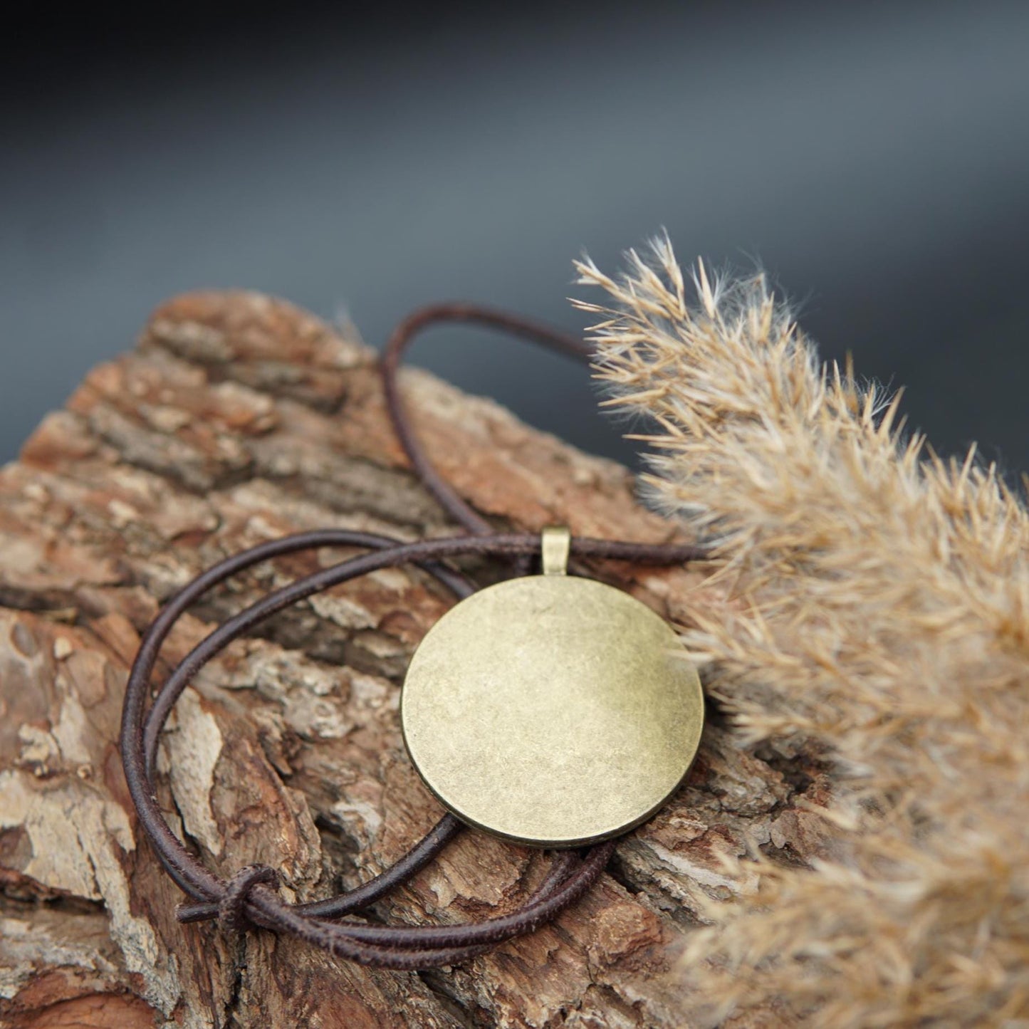 Orgonite Pendant – Cosmic Spiral for Lightwork, Prana & Protection (Green Bronze)