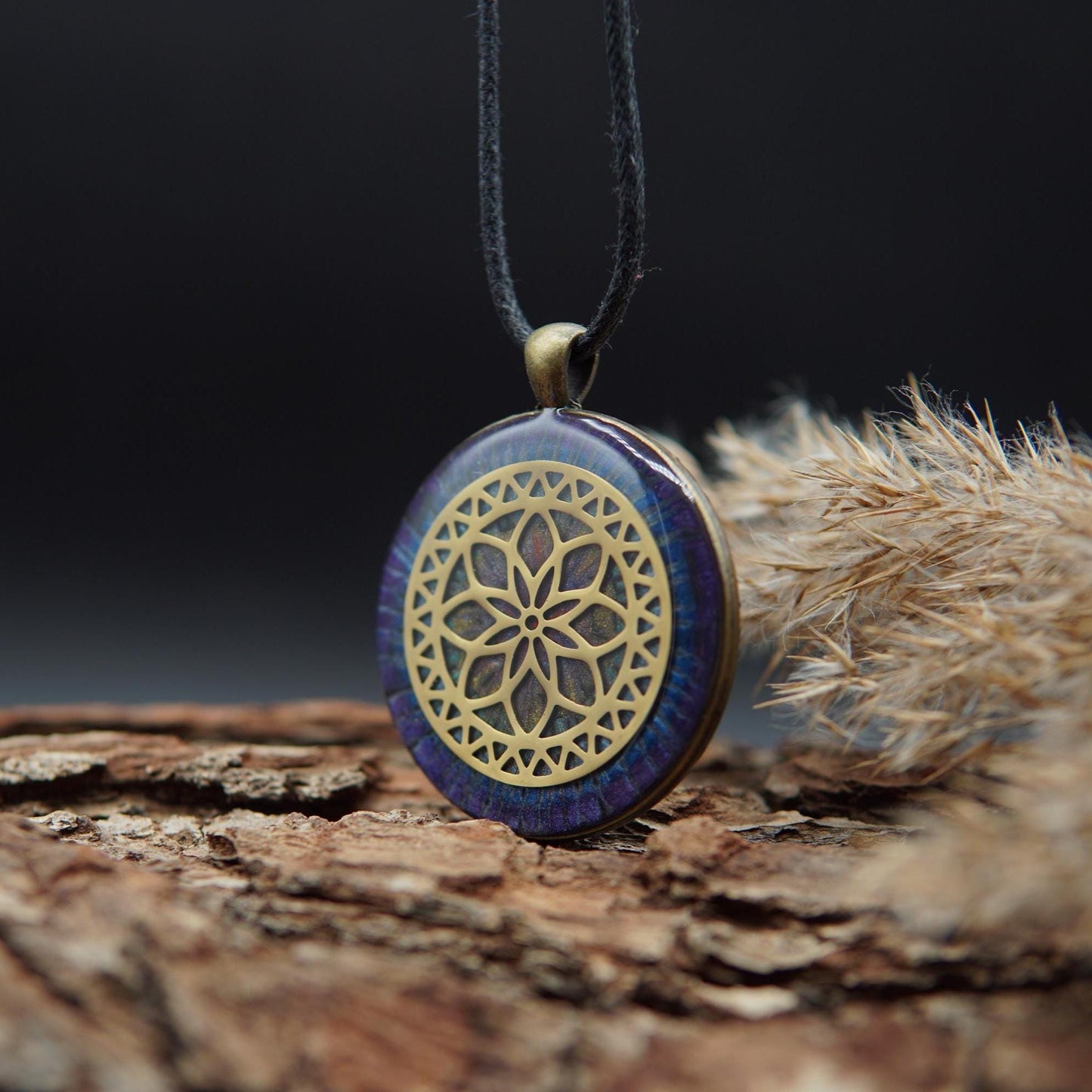 Mandala Orgonit Amulett – Talisman für Schutz & spirituelle Energie