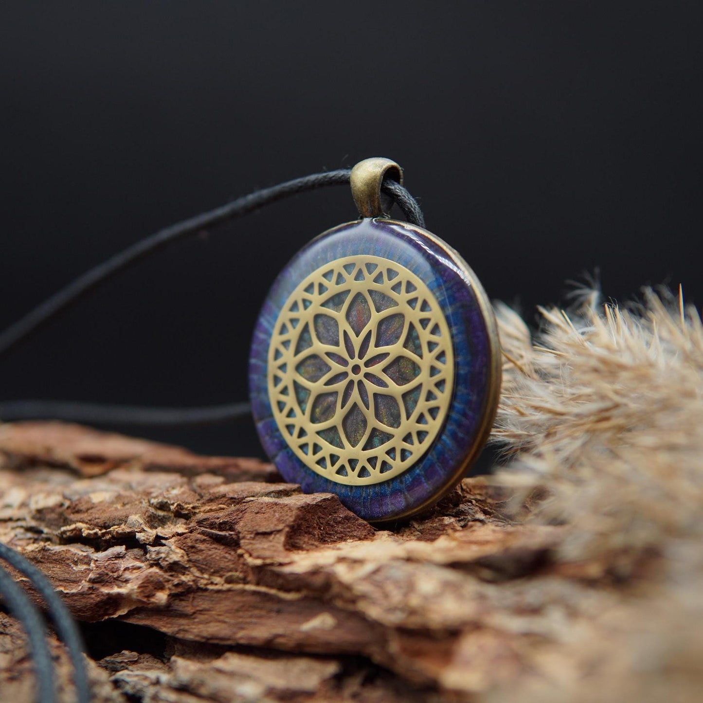 Mandala Orgonit Amulett – Talisman für Schutz & spirituelle Energie