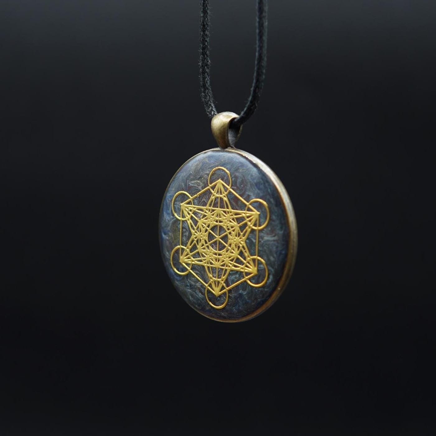 Metatron Symbol Orgonite – Spiritual Protection & Lightwork Jewelry