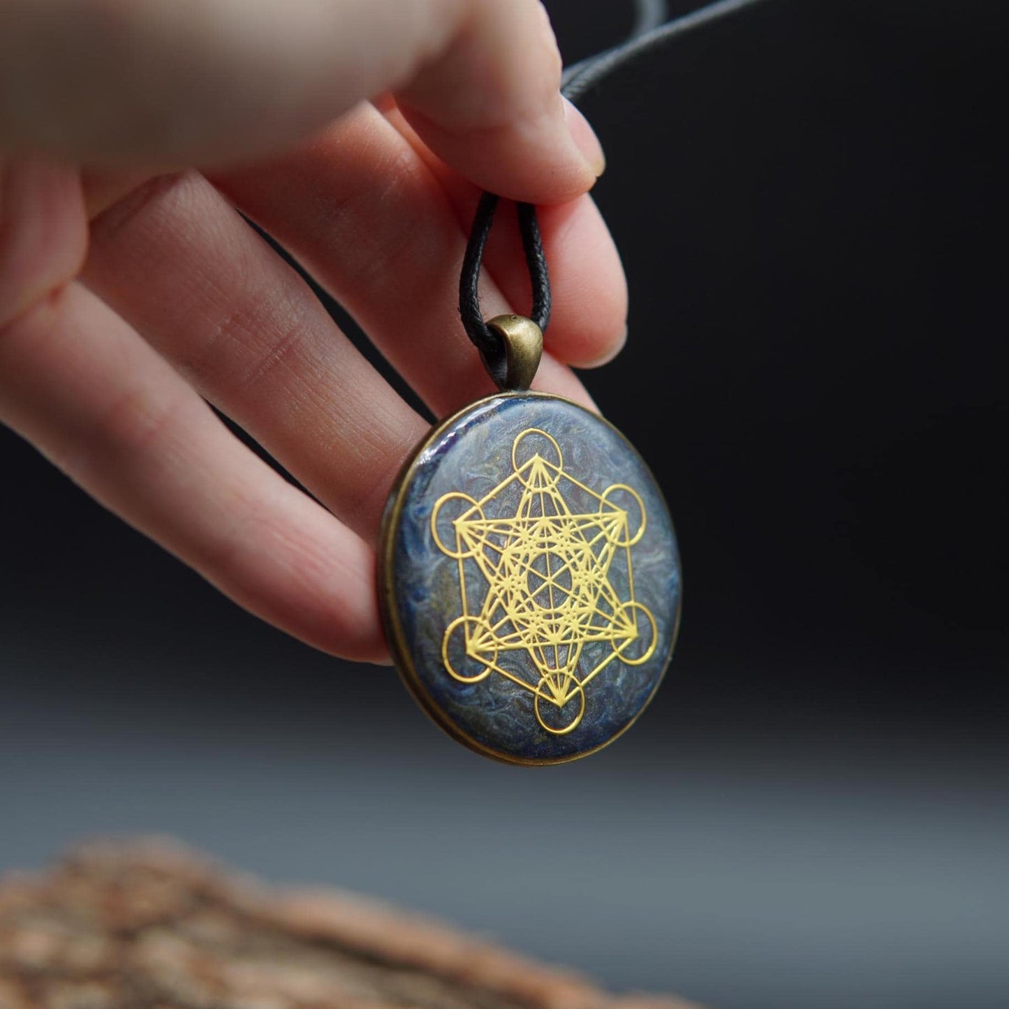 Metatron Symbol Orgonite – Spiritual Protection & Lightwork Jewelry