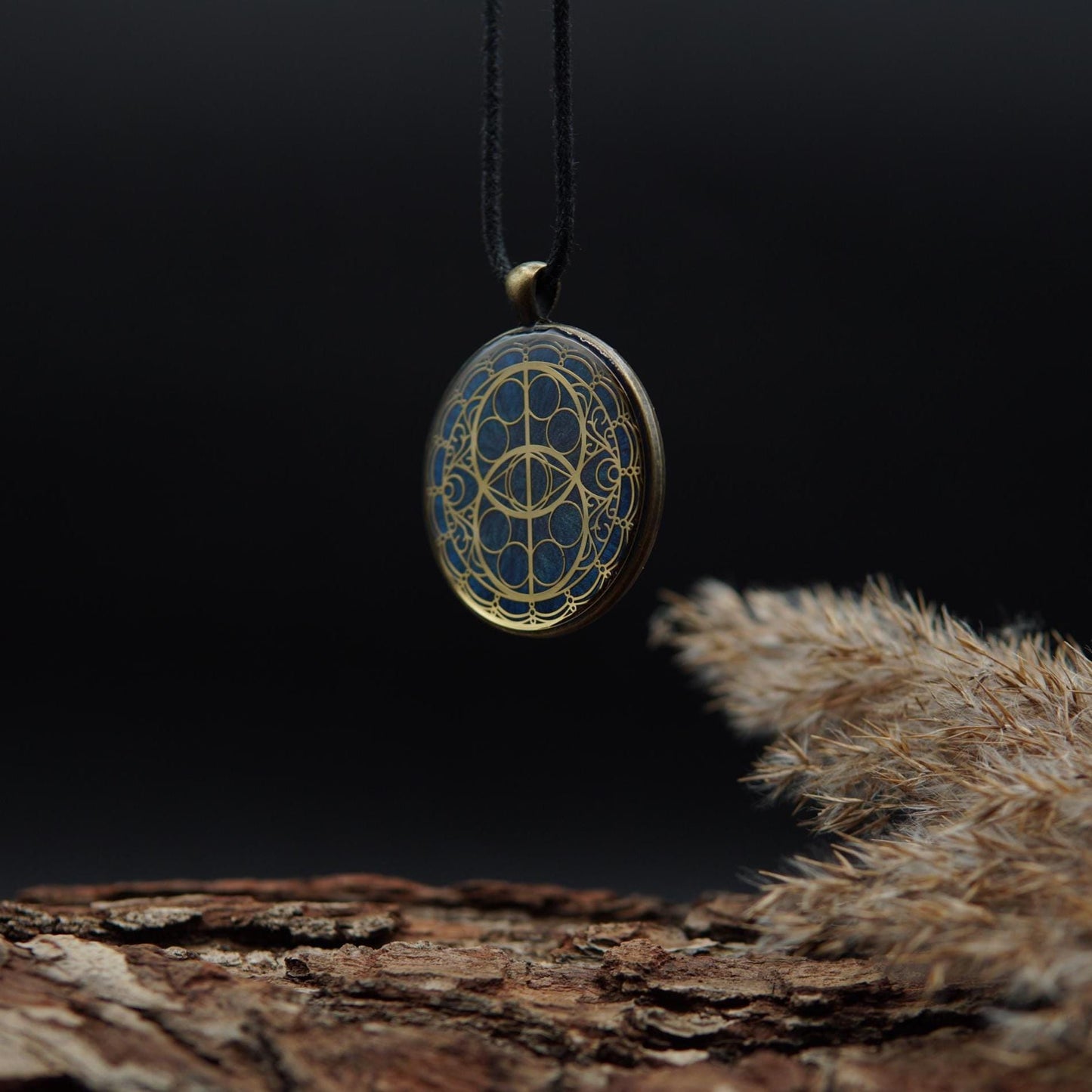 Orgonit Amulett – Schutzamulett mit heiliger Geometrie & Edelsteinen