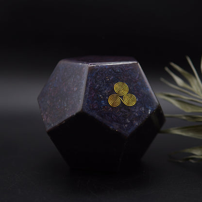 Orgonit Dodekaeder – Harmonisches Energiefeld in geometrischer Vollkommenheit