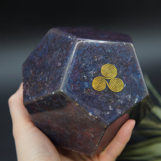 Orgonit Dodekaeder – Harmonisches Energiefeld in geometrischer Vollkommenheit