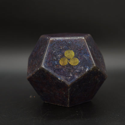 Orgonit Dodekaeder – Harmonisches Energiefeld in geometrischer Vollkommenheit