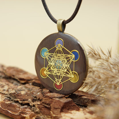 Metatron Orgonite – Chakra Amulet for Balance, Lightwork &amp; Protection