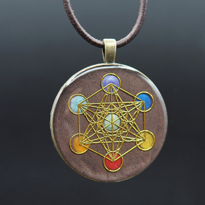 Metatron Orgonite – Chakra Amulet for Balance, Lightwork &amp; Protection