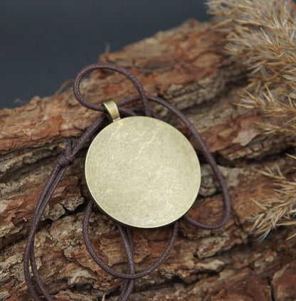 Kosmische Spirale Orgonit – Ajna Chakra Amulett für Intuition, Schutz & Harmonie