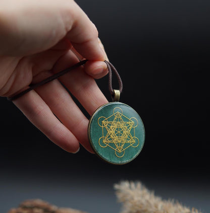 Metatron Orgonit – Energieanhänger für Schutz, Chakra-Ausgleich & Klarheit