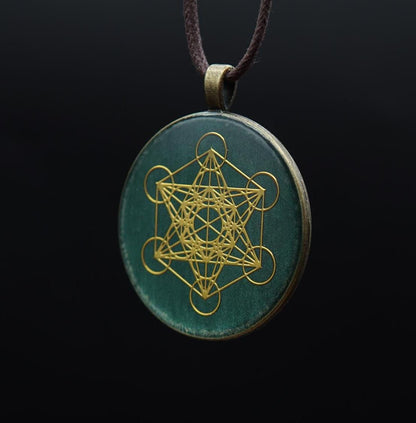 Metatron Orgonit – Energieanhänger für Schutz, Chakra-Ausgleich & Klarheit