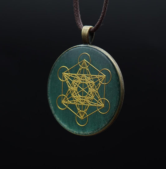 Metatron Orgonit – Energieanhänger für Schutz, Chakra-Ausgleich & Klarheit