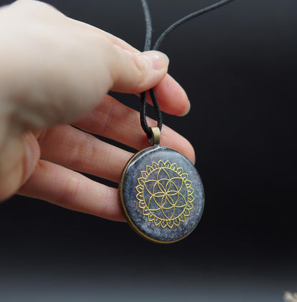 Saat des Lebens Orgonit Anhänger – Harmonie & Einheit Unisex Geschenk