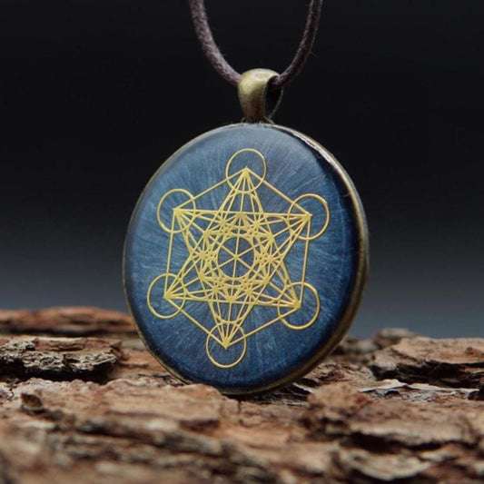 Metatron Symbol Orgonit – Spiritueller Schmuck für Schutz & Lichtarbeit