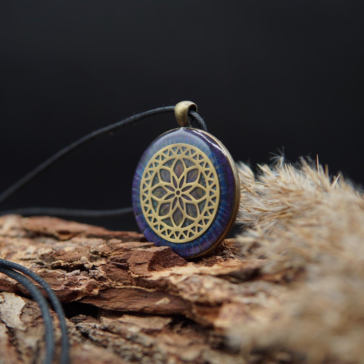 Mandala Orgonit Amulett – Talisman für Schutz & spirituelle Energie