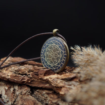Orgonite Amulet Star Source – Sacred Geometry Protection &amp; Energy Talisman