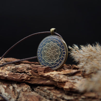 Orgonite Amulet Star Source – Sacred Geometry Protection &amp; Energy Talisman