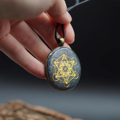 Metatron Symbol Orgonite – Spiritual Protection &amp; Lightwork Jewelry