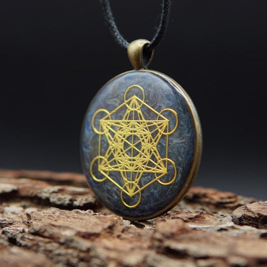 Metatron Symbol Orgonit – Spiritueller Schutz & Lichtarbeit Schmuck