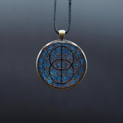 Orgonit Amulett – Schutzamulett mit heiliger Geometrie & Edelsteinen