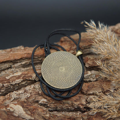 Energy amulet made of orgonite – handmade unique piece with strong protective effect